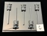 392sp Yo Yo Dude Chocolate Candy Lollipop Mold FACTORY SECOND